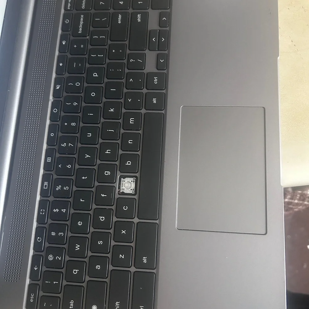 Lenovo Gray Laptop with Full-Size Keyboard and Large Display
